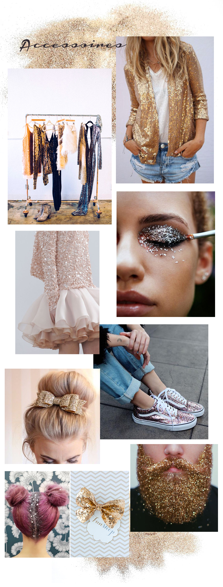 INSPIRATION PARTY GLITTER - Mademoiselle Claudine le blog